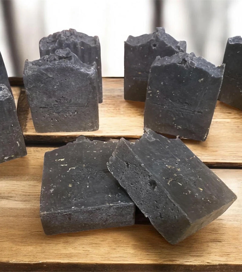Antibacterial Charcoal & Tea Tree Oil Soap Bar (Acne Defense), 5.5 oz